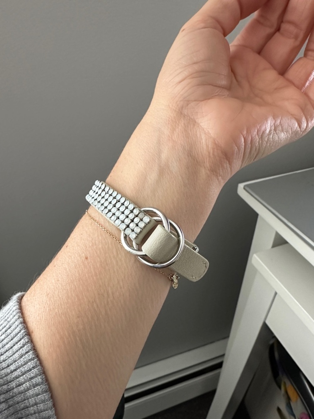 Swarovski Crystal Accent Women's Bracelet - Picture 3 of 4